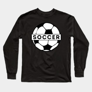 Soccer Ball Long Sleeve T-Shirt